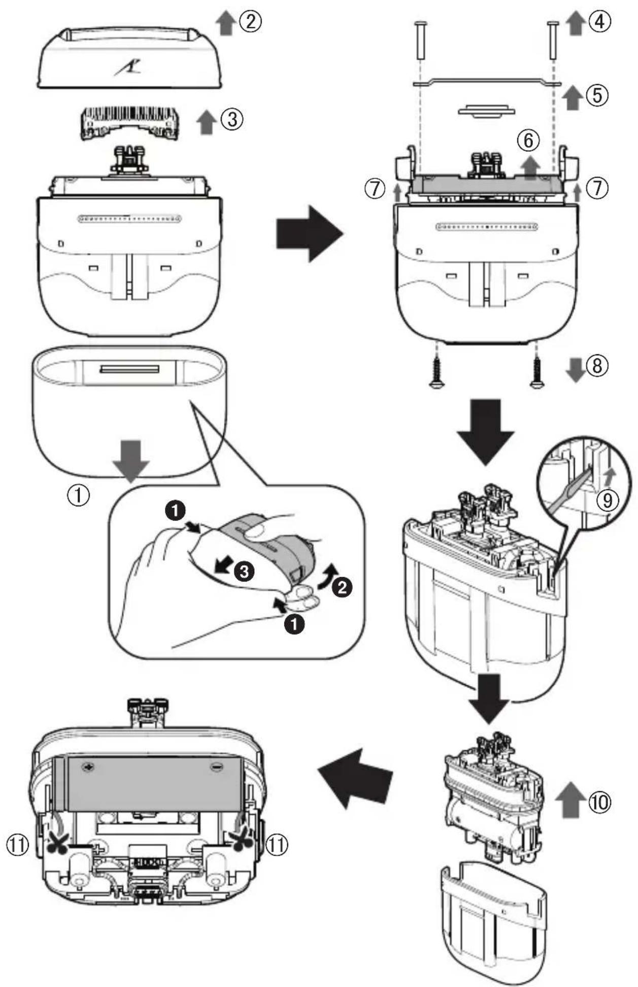 PANASONIC ES-CM3B - Miljöskydd och återvinningsbara material - 1
