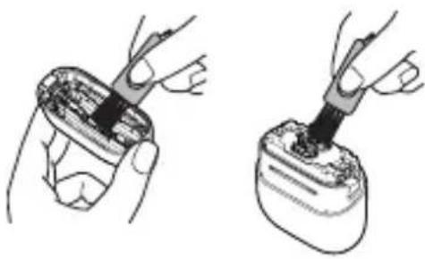 PANASONIC ES-CM3B - Rengøring med børsten - 1