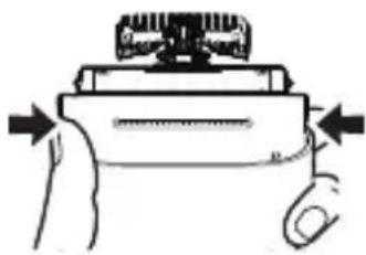 PANASONIC ES-CM3B - ▶ A rendszer külső szitája - 2