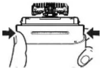 PANASONIC ES-CM3B - ▶ Outer foil section - 2