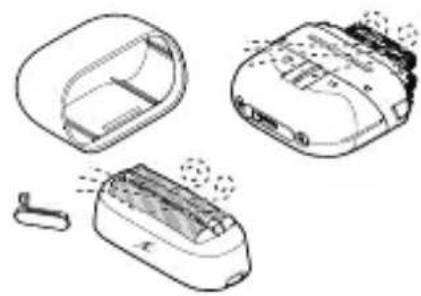 PANASONIC ES-CM3B - Szárítás után tegye el a terméket. - 1
