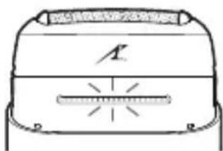 PANASONIC ES-CM3B - ▶ När batterikapaciteten är låg - 1
