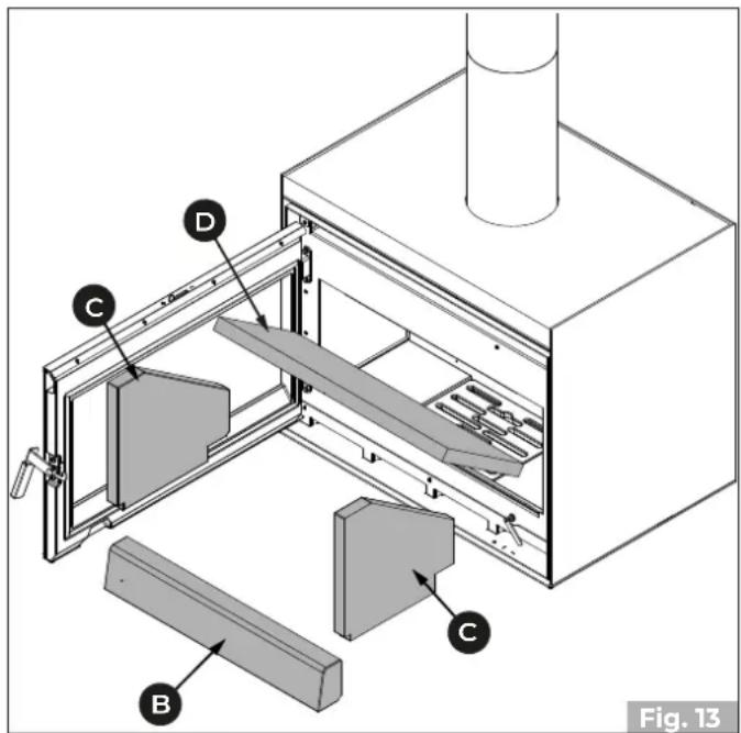 Palazzetti Sahara - Regolazione valvola bypass - 1