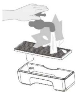 PANASONIC NF-CC500NXE - Réservoir d'eau et bouchon du réservoir d'eau - 1