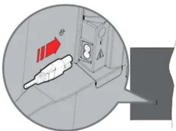 PANASONIC TS-32N30AEZ - Koble til strøm - 1