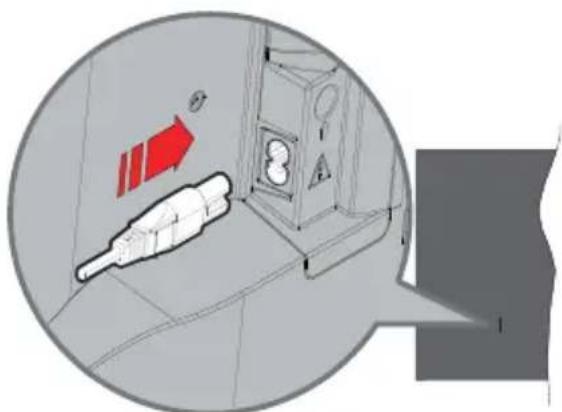 PANASONIC TS-32N30AEZ - Conecte la alimentación - 1