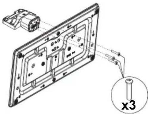 PANASONIC TS-32N30AEZ - Assembling the pedestal - 1