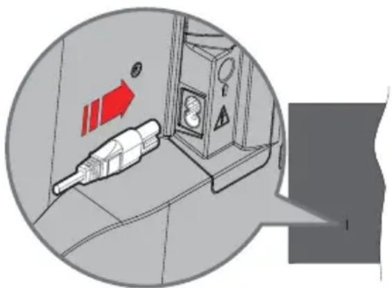 PANASONIC TB-32S45AEZ - Sette inn batterier i fjernkontrollen - 1