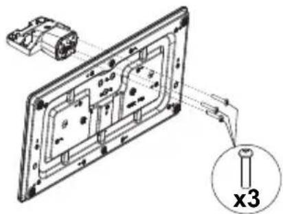 PANASONIC TB-32S45AEZ - Montaggio del piedistallo - 1