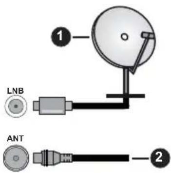PANASONIC TB-32S45AEZ - Parte trasera del televisor - 1
