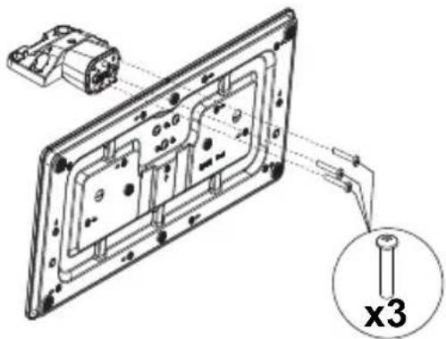PANASONIC TB-32S45AEZ - Assembling the pedestal - 1