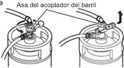 Hoshizaki BEERMATIC DualTap DBF-AS65WE-EU-HC - FINAL DE LA OPERACION DE DISPENSACION - 1