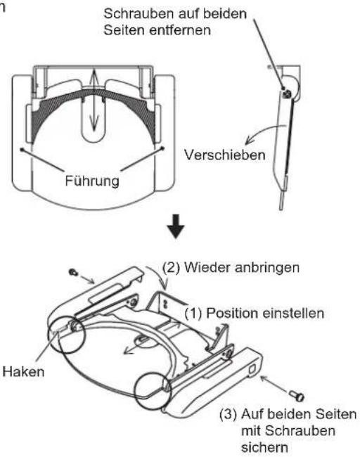 Hoshizaki BEERMATIC DualTap DBF-AS65WE-EU-HC - [c]JUSTIERUNG DER PLATTFORM - 4