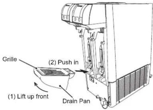 Hoshizaki BEERMATIC DualTap DBF-AS65WE-EU-HC - [b] DRAIN PAN - 1