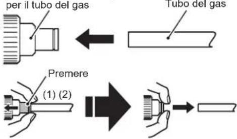 Hoshizaki BEERMATIC DualTap DBF-AS65WE-EU-HC - Raccordo a innesto rapido per il tubo del gas - 1