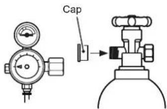 Hoshizaki BEERMATIC DualTap DBF-AS65WE-EU-HC - [b] REPLACING CO2 GAS CYLINDER - 1