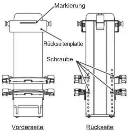 Hoshizaki BEERMATIC DualTap DBF-AS65WE-EU-HC - [c]JUSTIERUNG DER PLATTFORM - 2