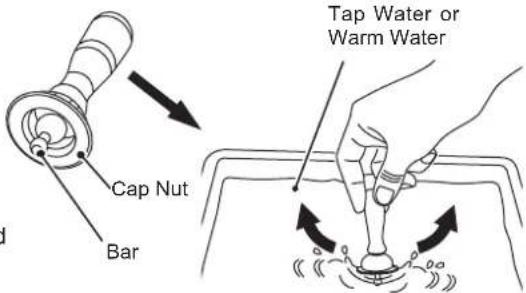 Hoshizaki BEERMATIC DualTap DBF-AS65WE-EU-HC - DISASSEMBLY AND CLEANING OF BEER TAP (WEEKLY) - 5