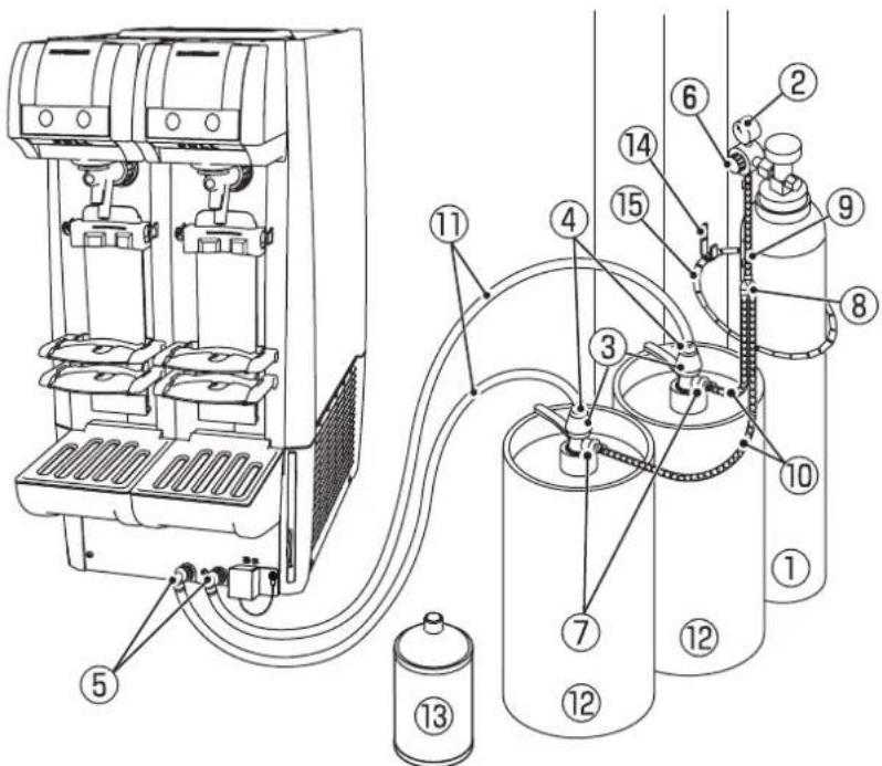 Hoshizaki BEERMATIC DualTap DBF-AS65WE-EU-HC - AVISO - 1