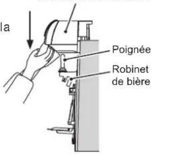 Hoshizaki BEERMATIC DualTap DBF-AS65WE-EU-HC - [d] COMMUTATION VERS LE MODE DE TIRAGE AUTOMATIQUE - 1