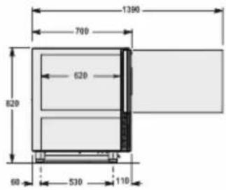 GRAM SBU40HT - DIMENSIONS D'ENCOMBREMENT - 4