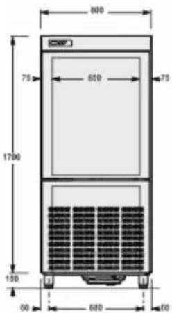 GRAM SBU20HTE - DIMENSIONS D'ENCOMBREMENT - 7
