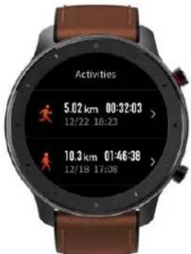 TIMEX Metropolitan R - Revisión de actividades - 1