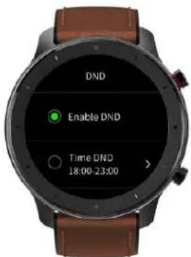 TIMEX Metropolitan R - DND (Do Not Disturb) mode - 1