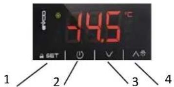 Hoshizaki Advance K 140-4 L - PANEL DE CONTROL - 1