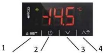 Hoshizaki Advance K 140-4 L - KONTROLLPANEL - 1