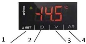 Hoshizaki Advance K 140-4 L - BEDIENINGSPANEEEL - 1