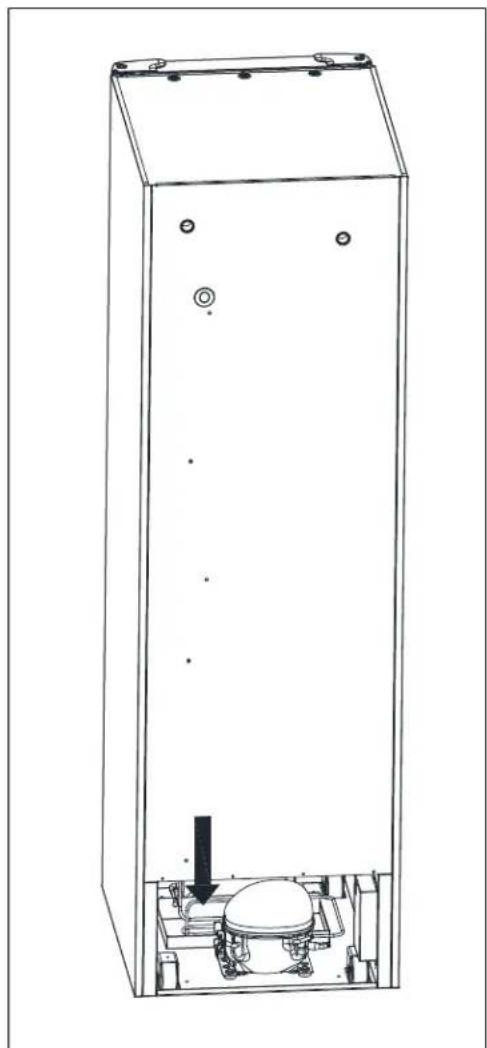 Hoshizaki BAKER M 625 CCG 20B - Eau de condensats - 2