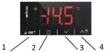 Hoshizaki Advance K 70-4 L DR - PANNELLO DI CONTROLLO - 1