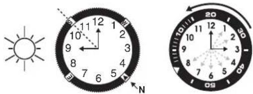 TIMEX Analog - KOMPASRING - 1