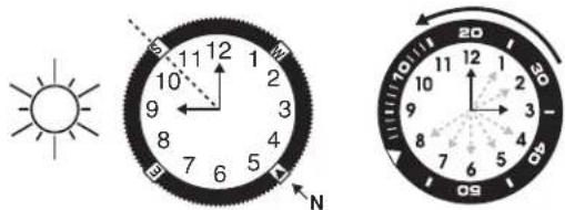 TIMEX Analog - ANILLO DE BRÚJULA - 1