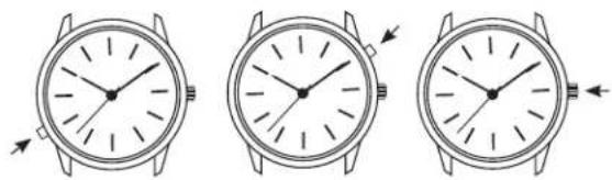 TIMEX Analog - ADVERTENCIA: PARA MANTENER LA RESISTENCIA AL AGUA, NO PULSES NINGÚN BOTÓN NI TIRES DE LA CORONA DEBAJO DEL AGUA A MENOS QUE TU RELOJ ESTÉ INDICADO PARA UNA RESISTENCIA AL AGUA DE 200 METROS. - 1