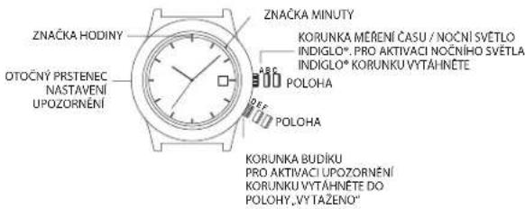 TIMEX Analog - SNADNÉ NASTAVENÍ UPOZORNĚNÍ - 1
