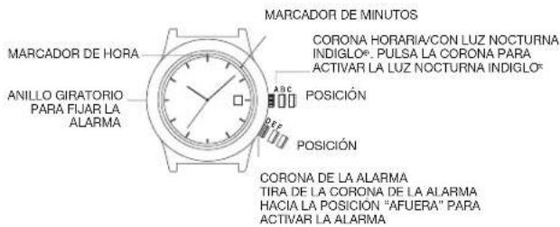 TIMEX Analog - ALARMA FÁCIL DE AJUSTAR - 1