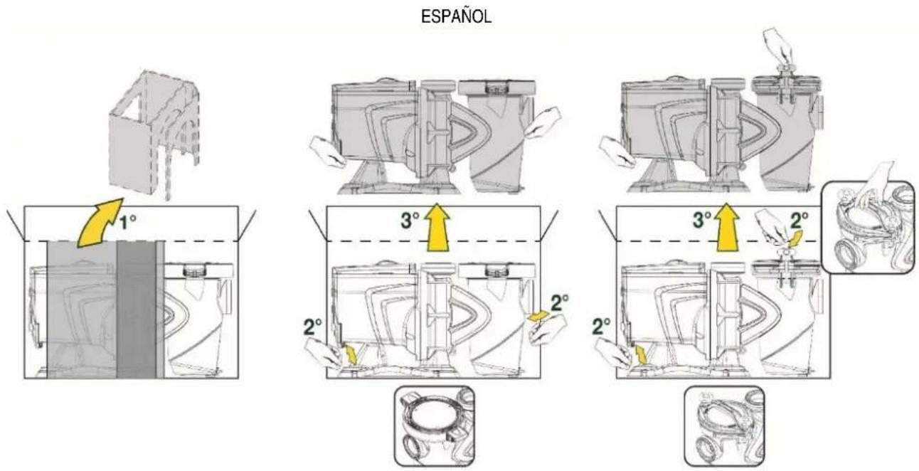 DAB ESwim - INSTRUCCIONES DE DESEMBALAJE - 2