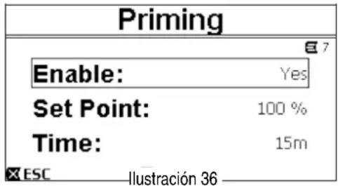 DAB ESwim - El Priming consiste en dos fases: - 1