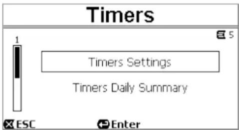 DAB ESwim - Timers - 1