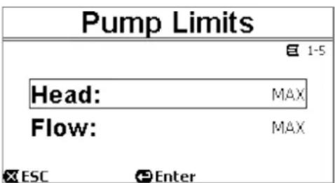 DAB ESwim - Pump Limits (límites de la bomba) - 1