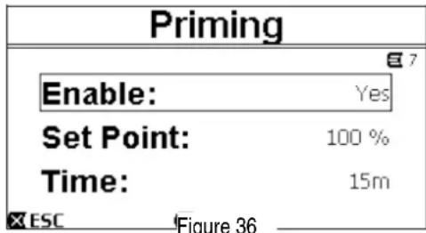 DAB ESwim - Le Priming comprend deux phases: - 1