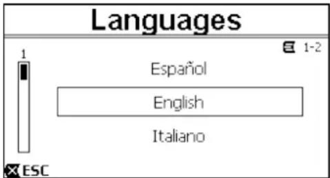 DAB ESwim - Languages (Idioma) - 1