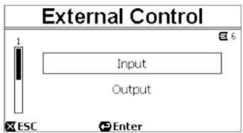 DAB ESwim - Configuration des entrées (« Input ») - 1