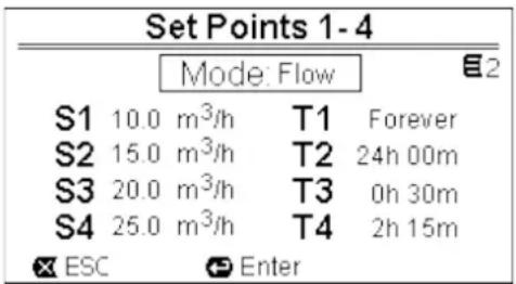 DAB ESwim - Points de consigne 1-4 - 1