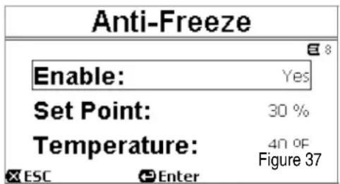 DAB ESwim - La opción «Antifreeze» del menú permite: - 1