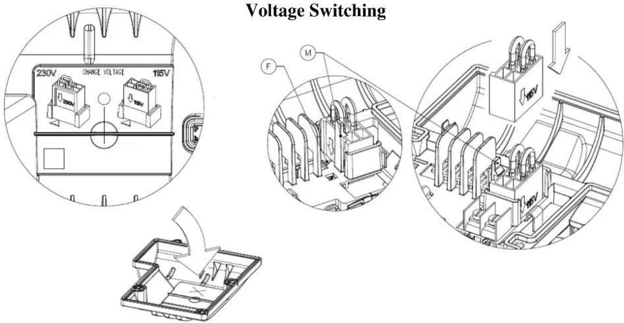 DAB K Twin Impeller - Please follow the wiring diagrams inside the pressure box. - 2