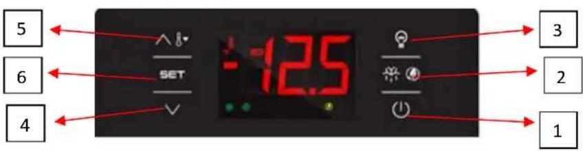 Hoshizaki Premier M 60 L DR - BEDIENINGSPANEEEL - 1