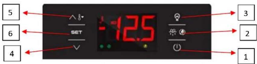 Hoshizaki Premier M 60 L DR - KONTROLLPANEL - 1